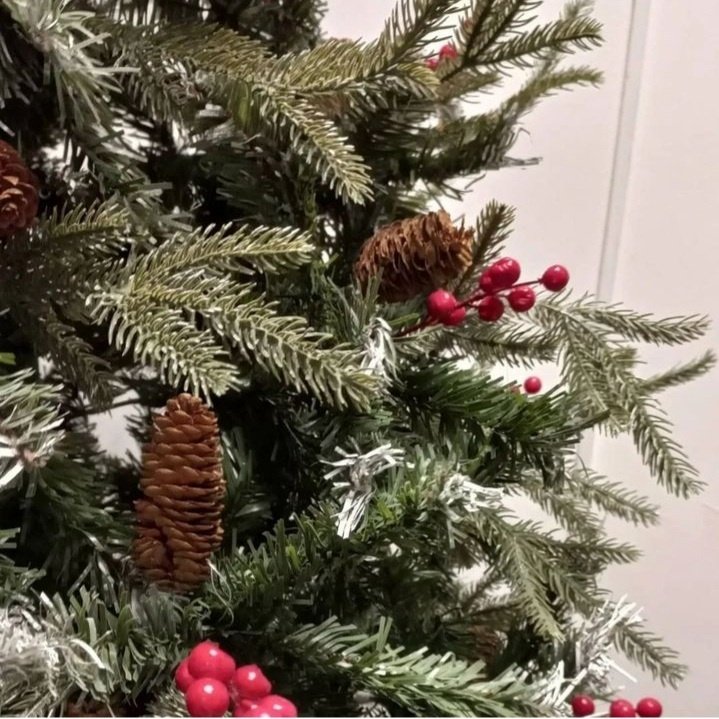 Новогодняя елка Зимний вечер 240 см, комбинированная купить,NaN