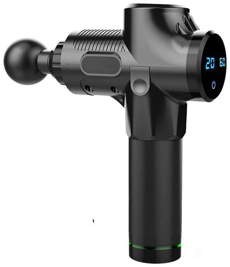 Fascial Gun MP-01 массажный пистолет для тела, перкуссионный, черный