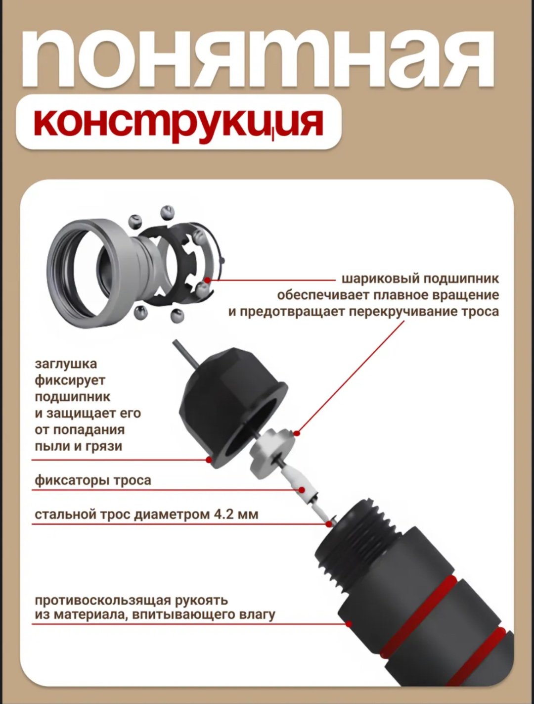 Скакалка SK-07 скоростная 300 см черный купить,2000