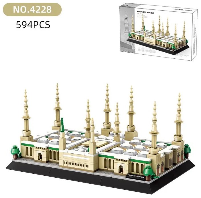 Конструктор 0457 Toys Мечеть пророка Мухаммеда Медина 4231, деталей 594 шт