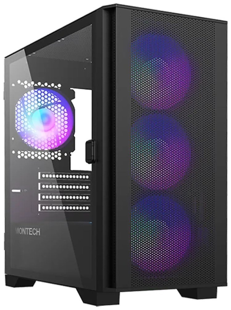 Корпус MONTECH AIR 100 ARGB (B) черный купить,35832