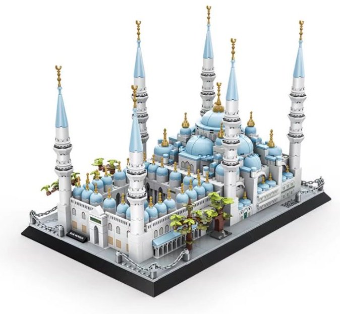 Конструктор Мечеть в Стамбуле 30379727_894670094, деталей 1129 шт