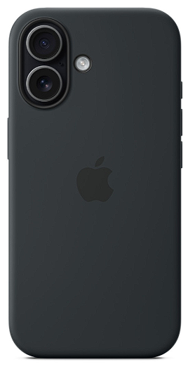Чехол для iPhone 17 Silicone Case with MagSafe - Black MGF14ZM/A