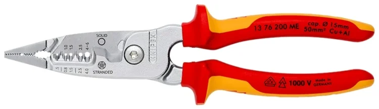 Клещи Knipex 13 76 200 ME 200мм купить,52660