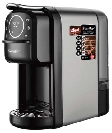 Кофемашина Sonifer SF-3585 черный, серый