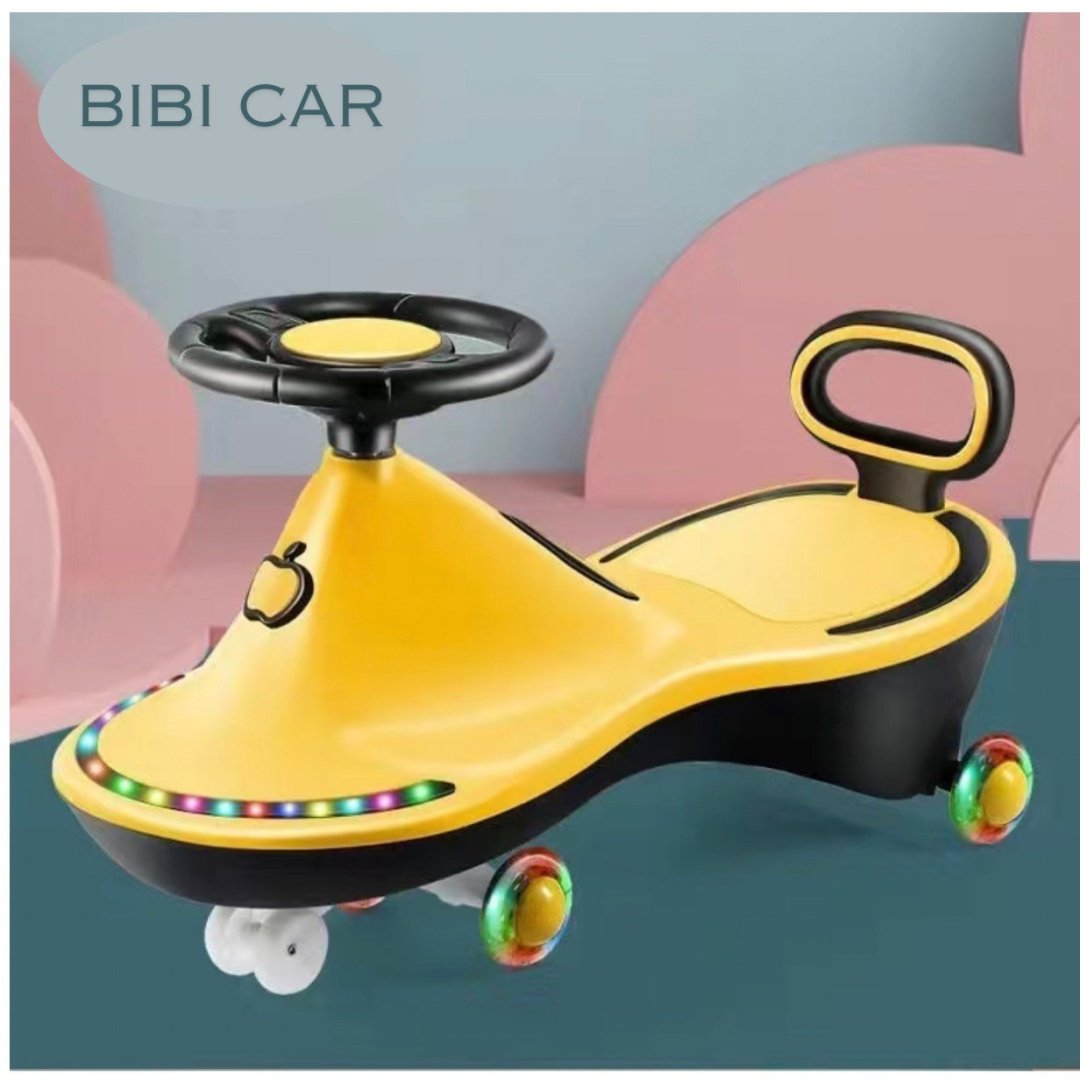 Каталка Bibi Car 969 черный, желтый