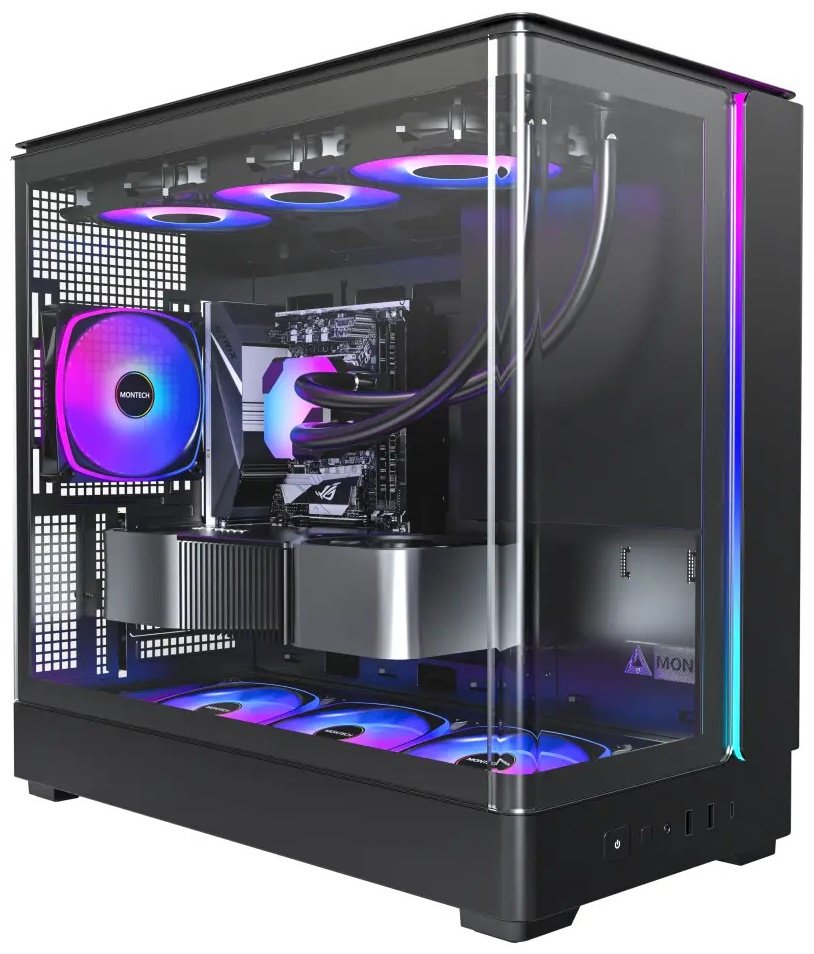 Корпус MONTECH KING 15 PRO (B) черный - ForteMarket Корпус MONTECH KING 15 PRO (B) черный купить,63473