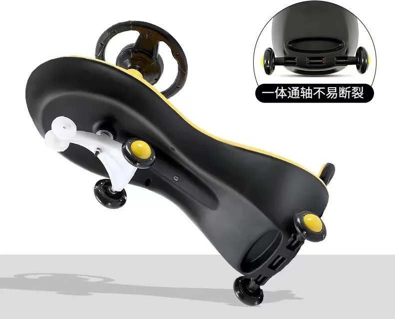 Каталка Bibi Car 969 черный, желтый