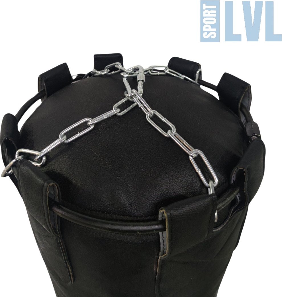 Тренировочный снаряд SPORT LVL Кожзам 80sm черный