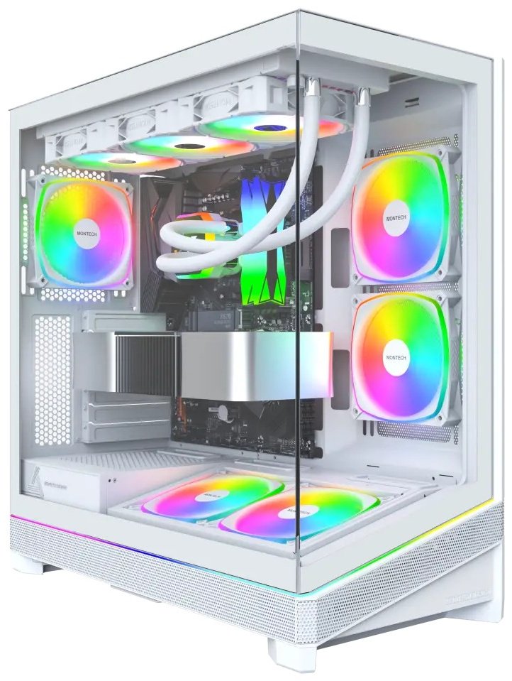 Корпус MONTECH SKY 3 (W) белый - ForteMarket Корпус MONTECH SKY 3 (W) белый купить,61425