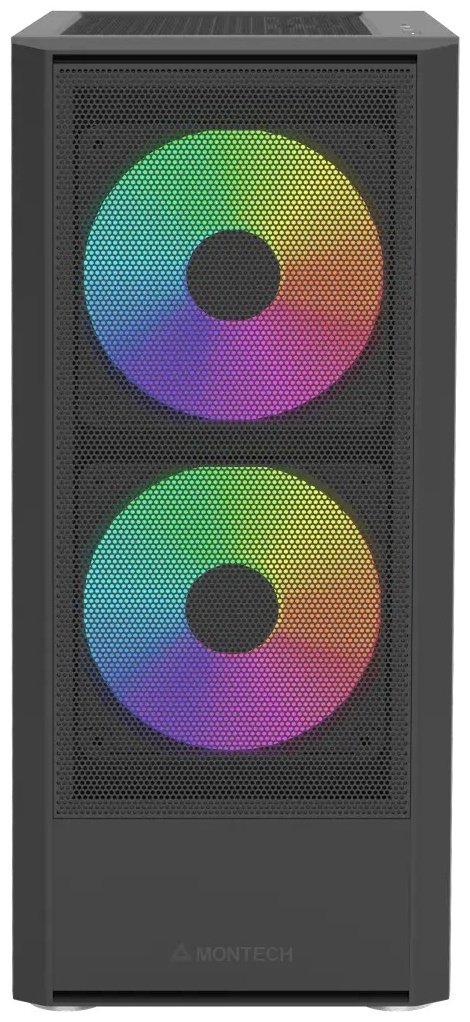 Корпус MONTECH X2 PLUS (B) черный купить,NaN