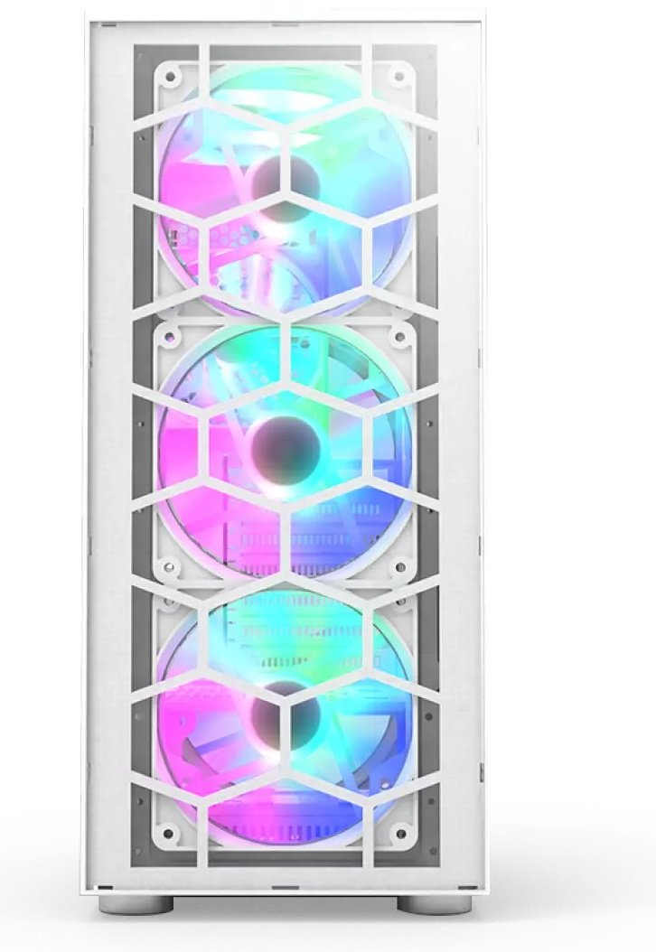Корпус MONTECH X3 GLASS (W) белый купить,34125