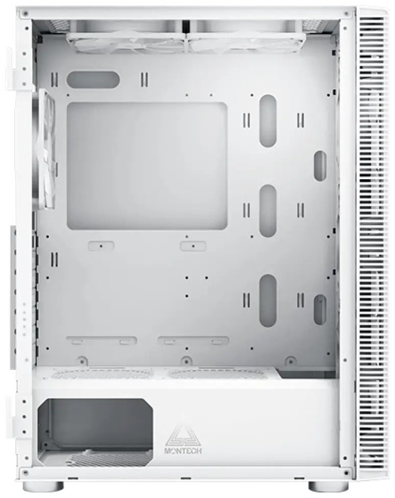 Корпус MONTECH X3 GLASS (W) белый купить,34125