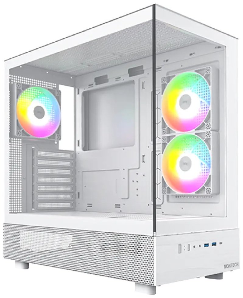 Корпус MONTECH XR (W) белый купить,38903