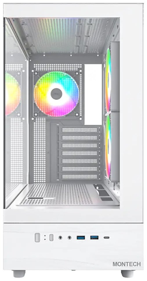 Корпус MONTECH XR (W) белый купить,38903