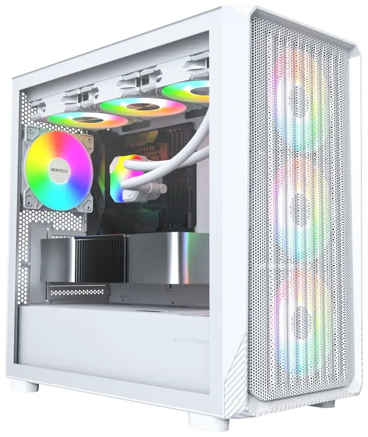 Корпус MONTECH X5M (W) белый купить,NaN