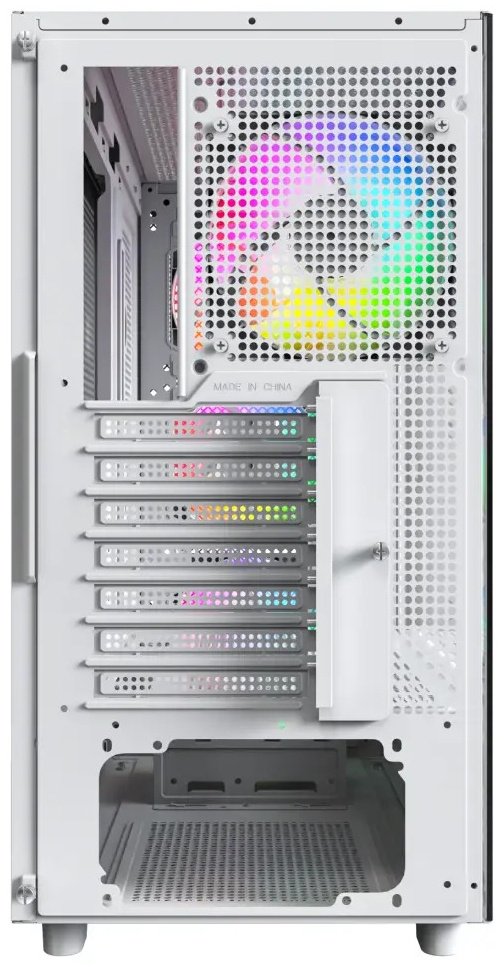 Корпус MONTECH XR Wood (W) белый купить,43340