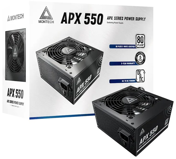 Блок питания MONTECH APX 550W 550 Вт купить,NaN