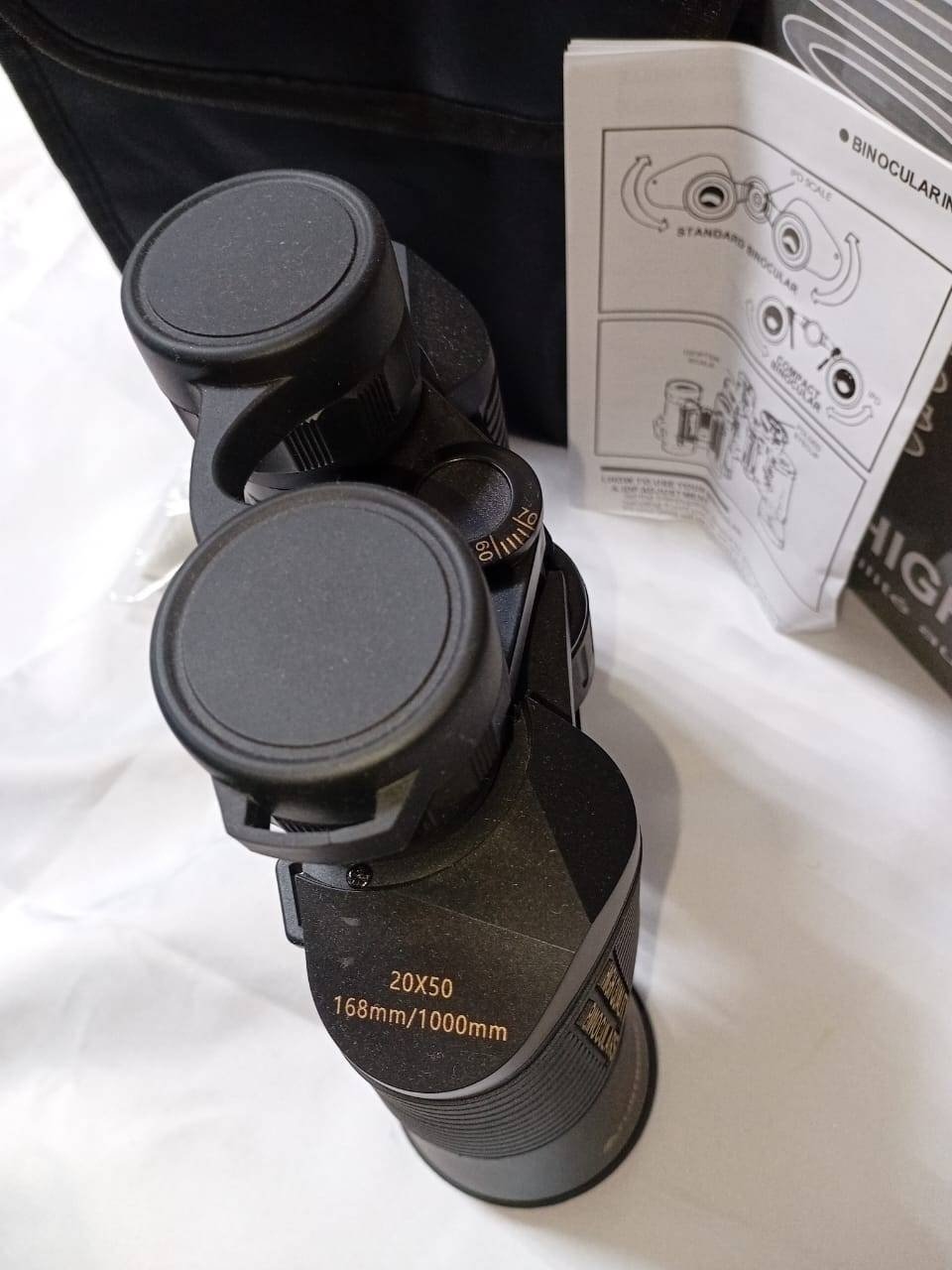 Бинокль Binoculars CFV20 Бинокль полевой 20x50 мм черный