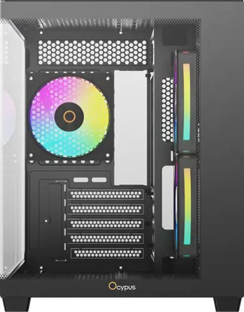 Корпус Ocypus Gamma C54 ARGB (Gamma-C54-BKD300XX-GL) черный купить,NaN