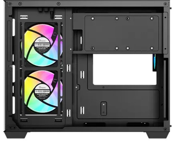 Корпус Ocypus Gamma C54 ARGB (Gamma-C54-BKD300XX-GL) черный купить,NaN