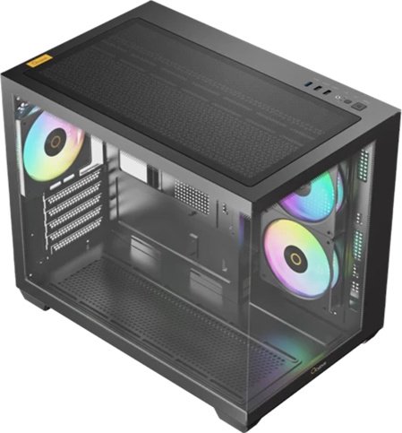 Корпус Ocypus Gamma C54 ARGB (Gamma-C54-BKD300XX-GL) черный купить,NaN