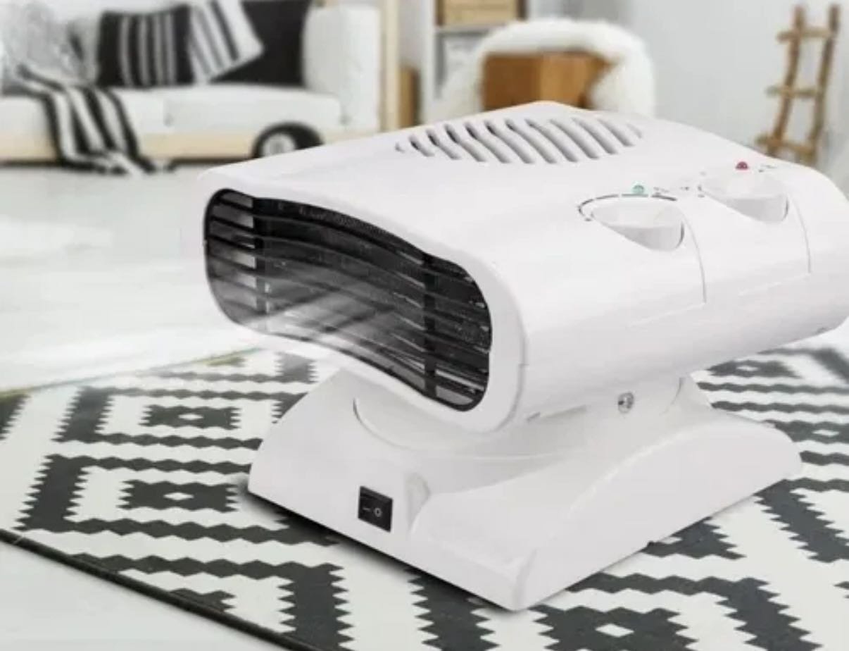 Тепловентилятор fan_heater_01 белый купить,9400