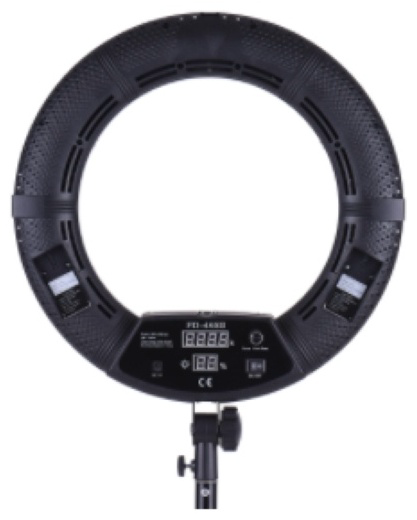 Кольцевая лампа ZNLUX FD-480 46 см black