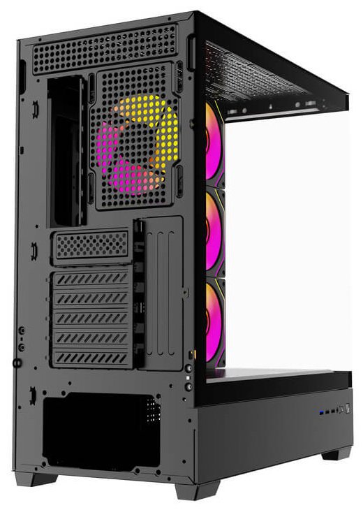 Корпус Wintek Tower 225-B TG черный купить,NaN