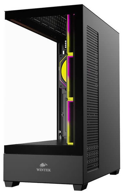 Корпус Wintek Tower 225-B TG черный купить,NaN