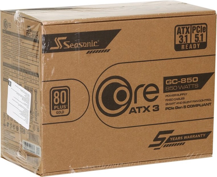 Блок питания Seasonic GC-850 (SRP-CGC851-A5A32SF) 850 Вт купить,NaN