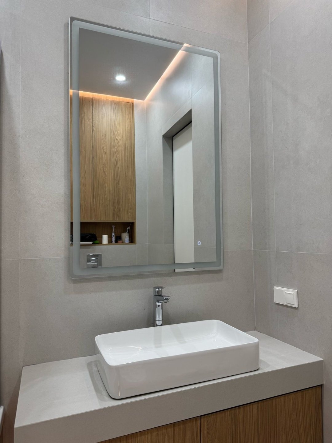 Умное зеркало настенное Forlux 100x80 см купить,29500