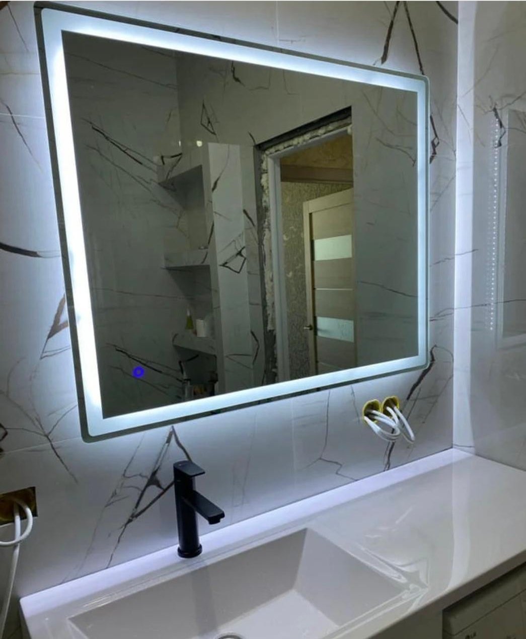 Умное зеркало настенное Forlux 100x80 см