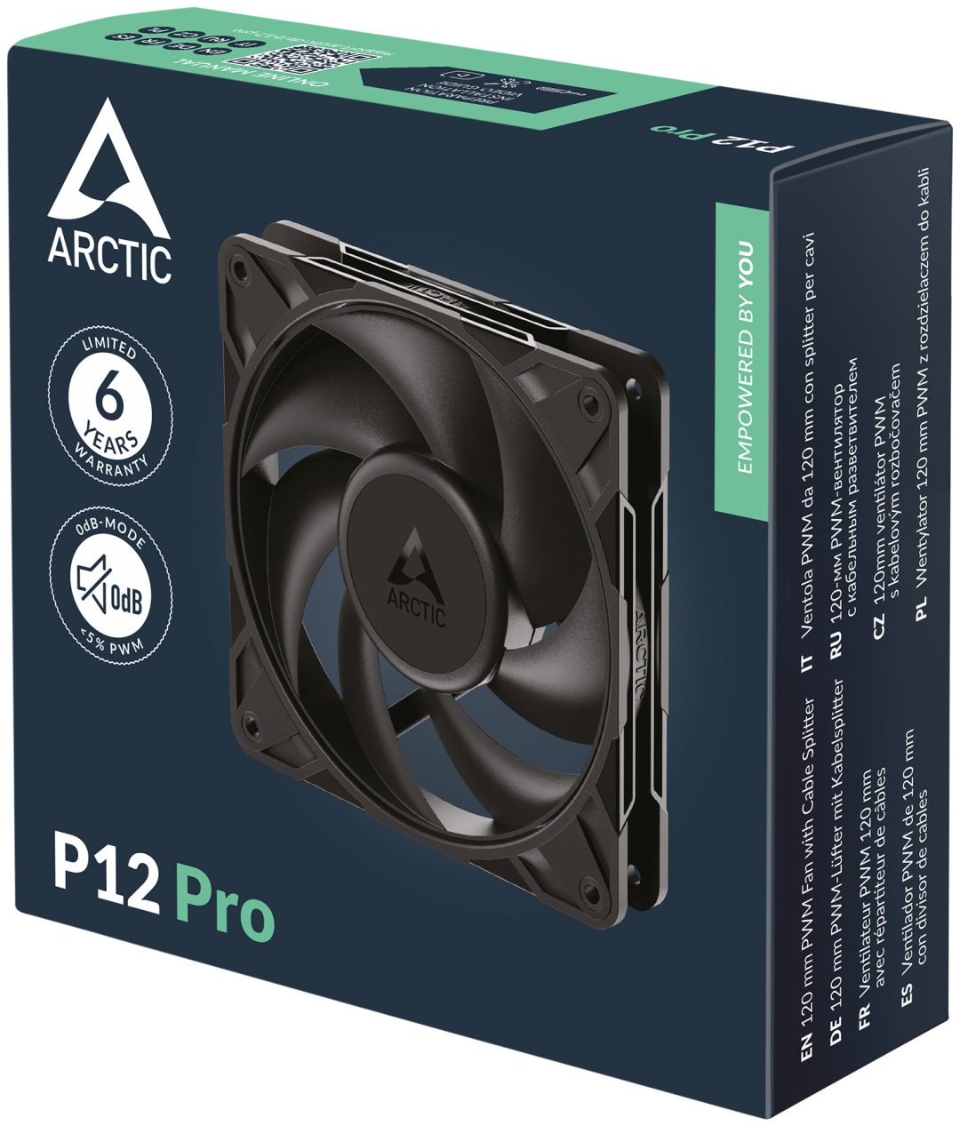 Кулер для корпуса Arctic ACFAN00305A черный купить,NaN