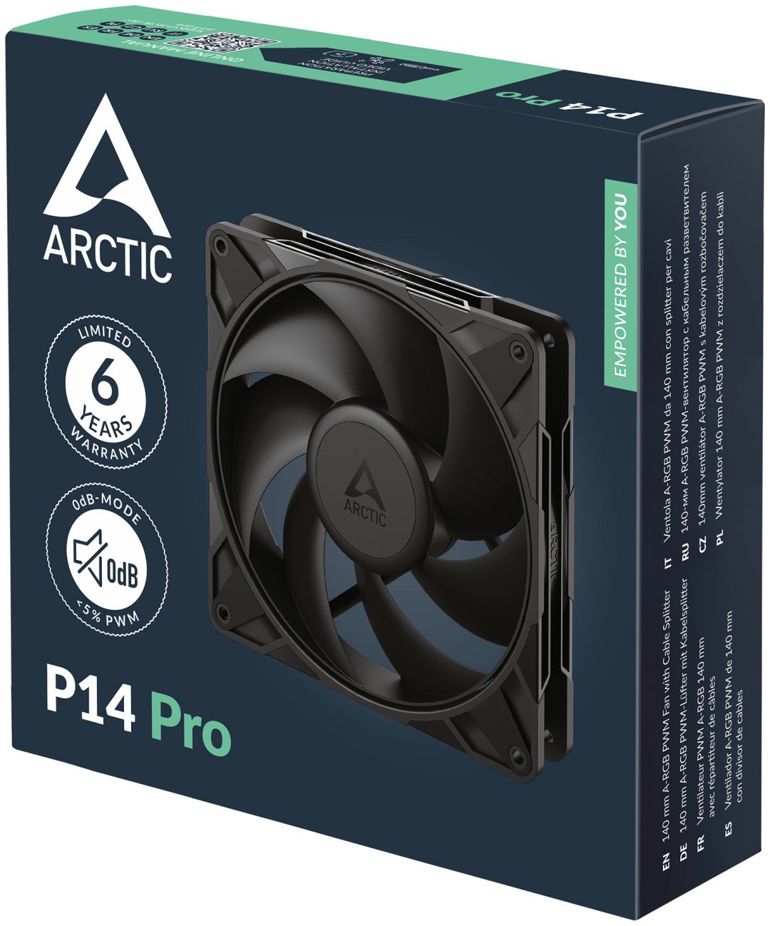 Кулер для корпуса Arctic ACFAN00313A черный купить,NaN