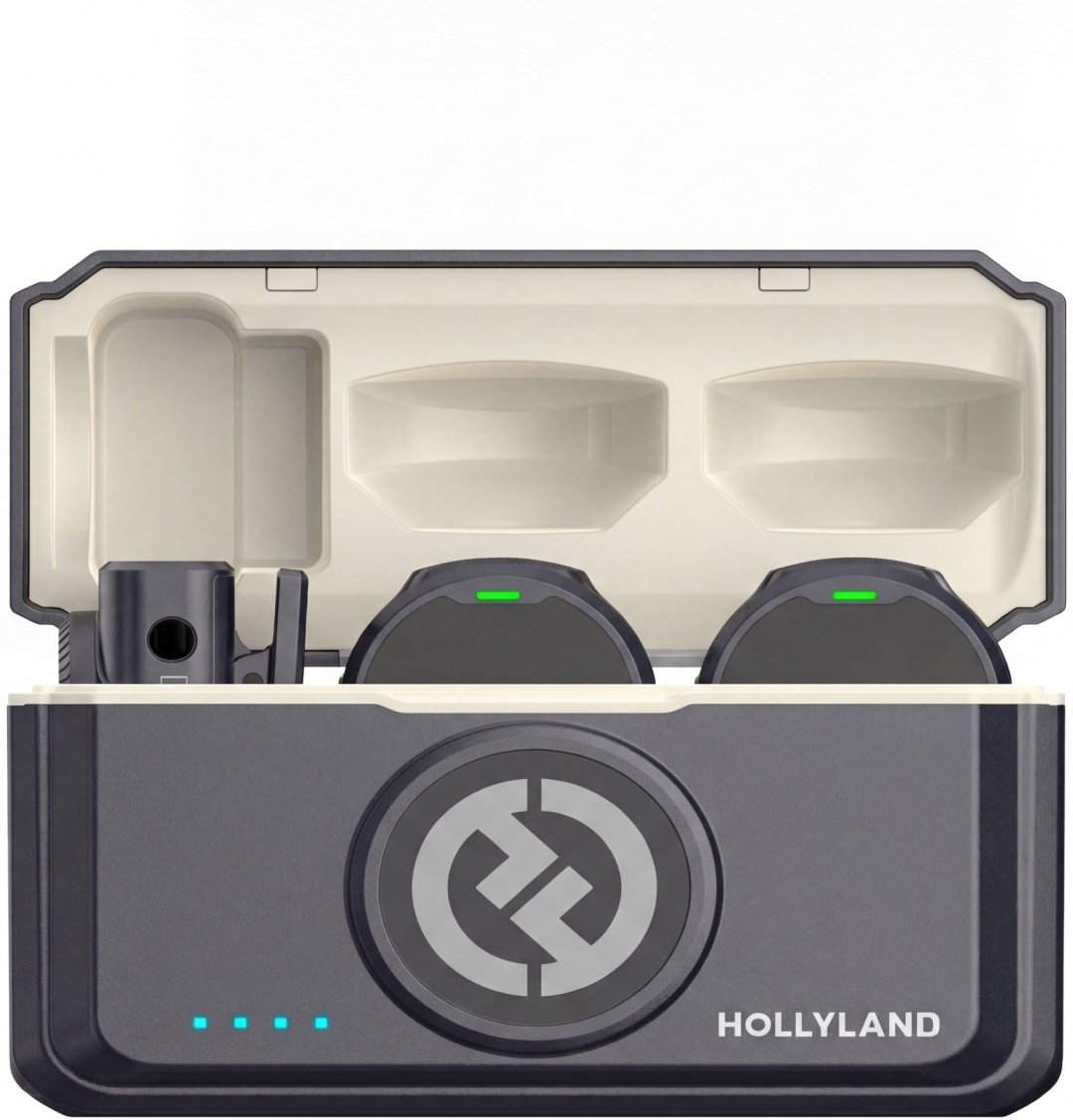 Микрофон Hollyland Lark M2 Duo Combo черный