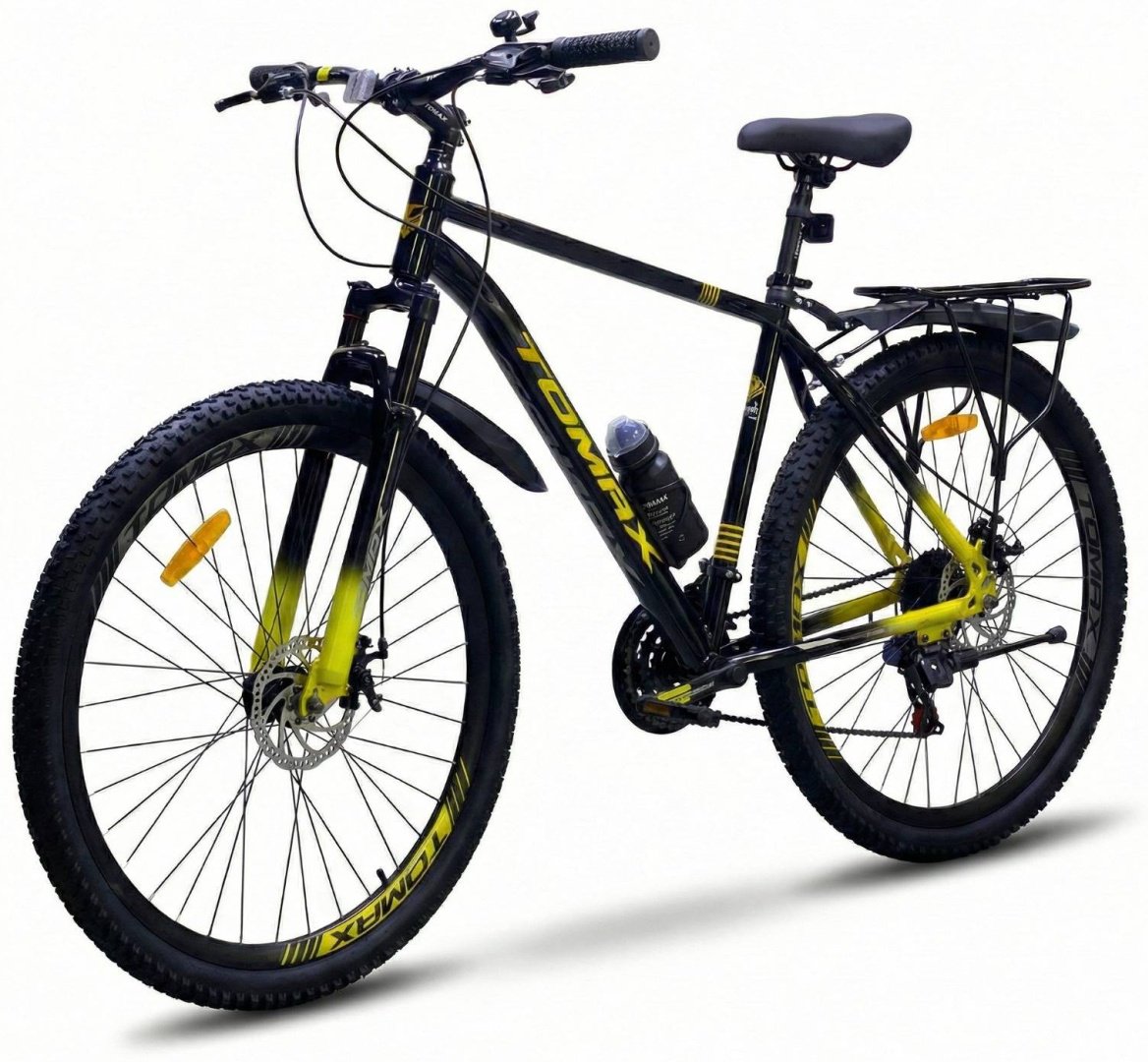 Велосипед Tomax 29 steel 2026 21 дюйм черный-зеленый купить,NaN