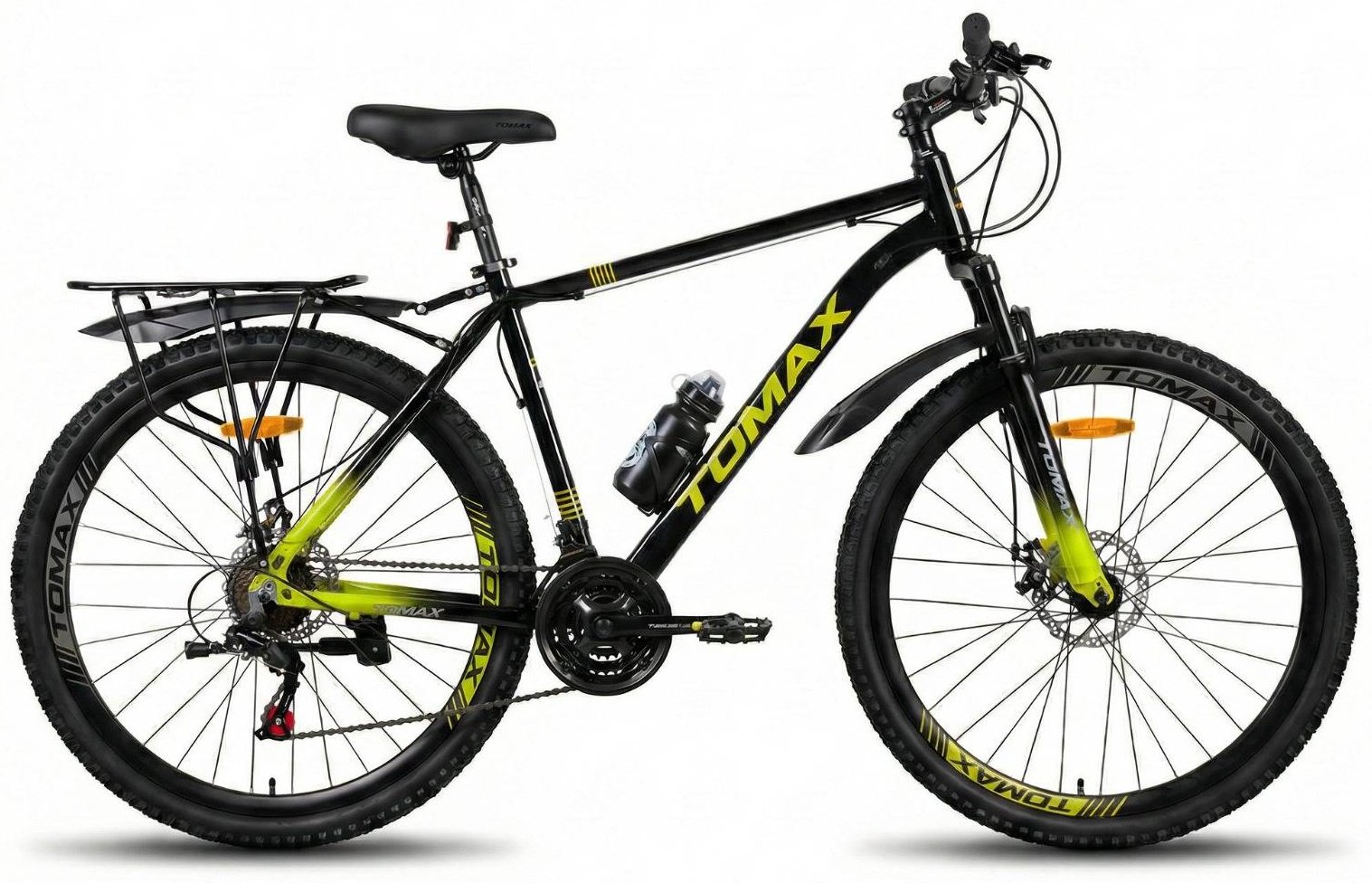 Велосипед Tomax 29 steel 2026 21 дюйм черный-зеленый купить,NaN