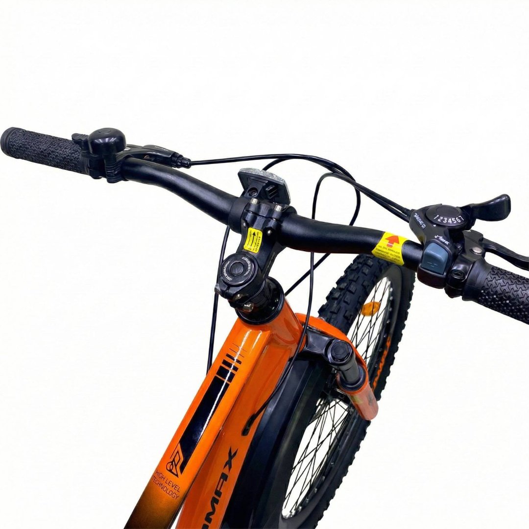Велосипед Tomax 24 steel 2026 13 дюймов черный-оранжевый купить,75000