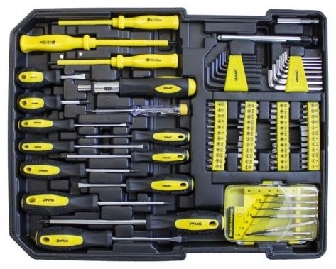 Набор автомобильный 186 в 1 WMC TOOLS WMC186 купить,45000