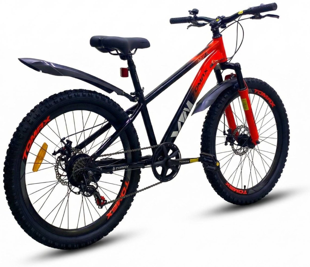 Велосипед Tomax 24 steel 2026 13 дюймов черный-красный купить,75000