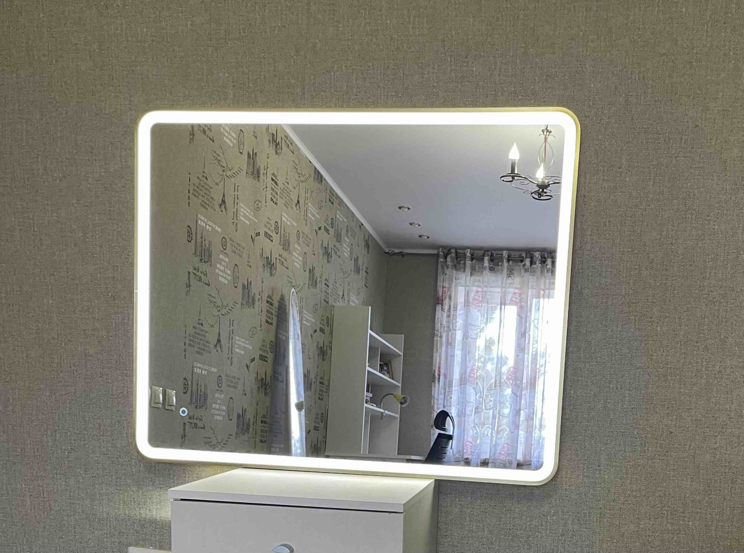 Умное зеркало настенное Forlux 100x80 см купить,NaN