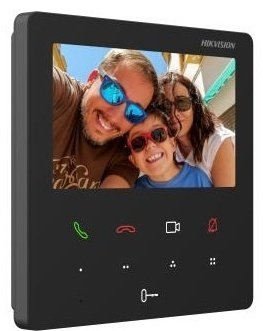 Hikvision видеодомофон DS-KH6110-WE1 черный купить,NaN