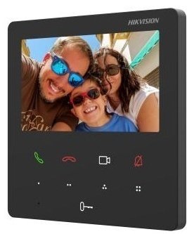 Hikvision видеодомофон DS-KH6110-WE1 черный купить,NaN