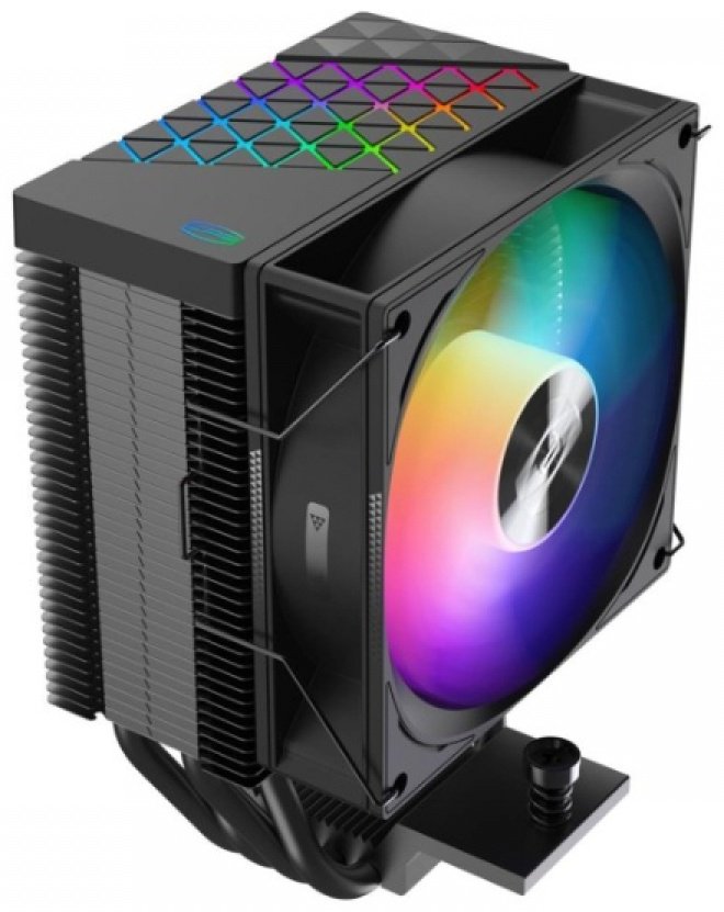 Кулер для корпуса PCcooler R400 черный купить,NaN