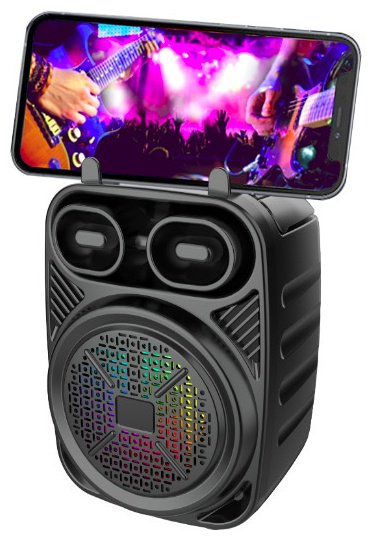 Портативная колонка BT SPEAKER ZQS401 черный