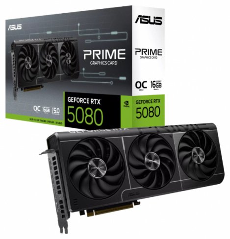 Видеокарта ASUS PRIME-RTX5080-O16G-EVO 16 Гб купить,1365000