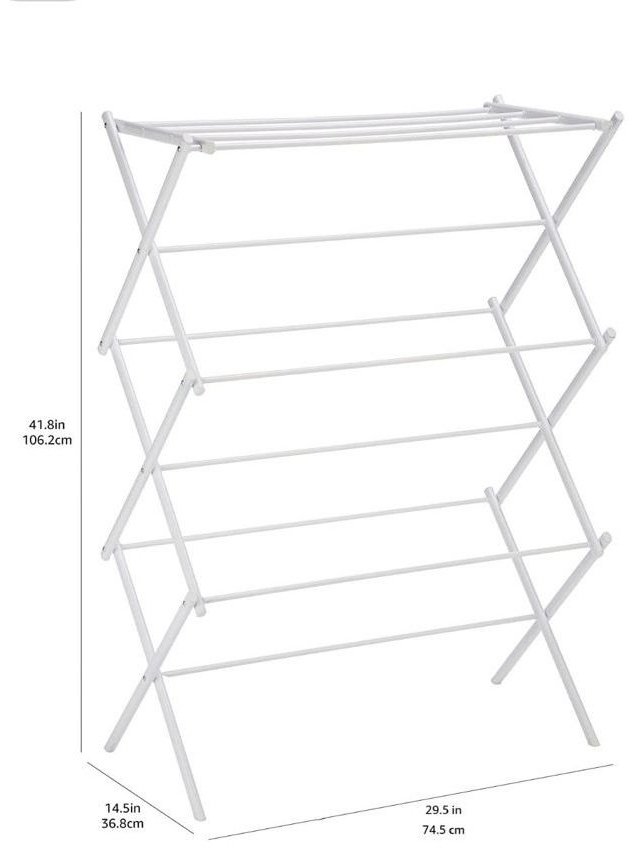 Сушилка напольная Zynex 29x74x95 см, кол-во уровней: 6, металл купить,17000