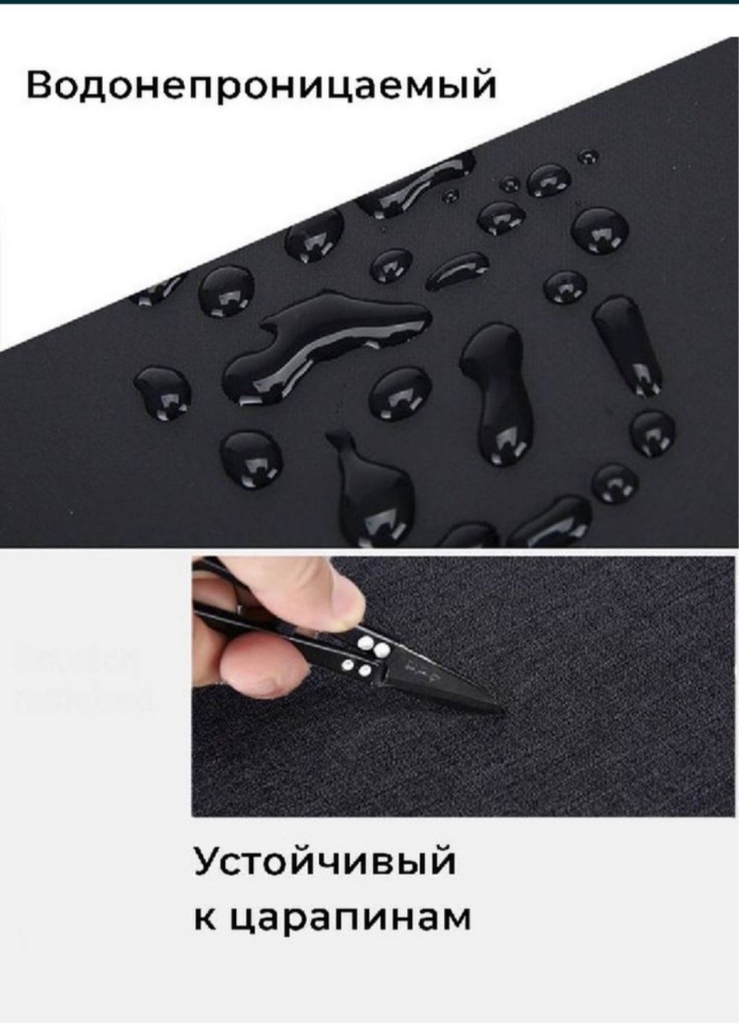 Рюкзак HEFLASHOR искусственная кожа, EVA черный, серый купить,7000