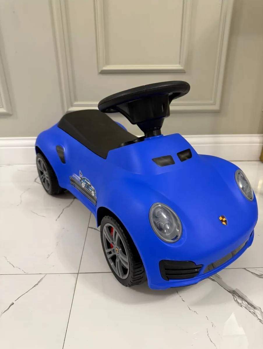 Каталка Tiny Tots Толокар "Porshe"005 синий купить,12500